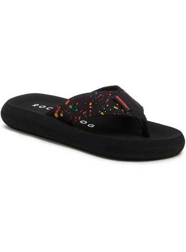 ROCKET DOG Spotlight Splash Sandal Black And Mutli Coloured 4